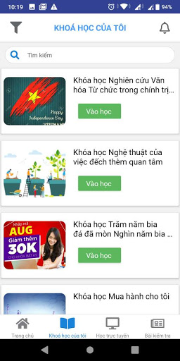 mobiEdu - Học viên Screen 3