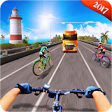 Highway Cycle Drive Simulation icon