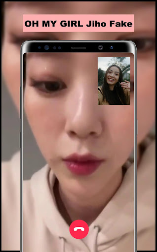 OH MY GIRL Jiho Fake Call Screen 2