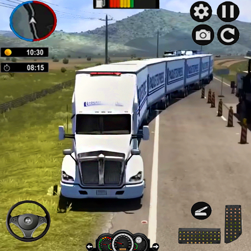 لعبة شاحنة بضائع الأمريكية 3D