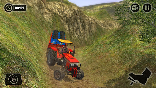 Captura de Pantalla 14 Offroad Tractor Simulator 2018 android