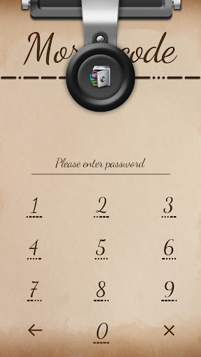 Android application AppLock Theme MorseCode screenshort