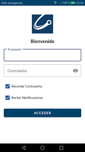 Android application GESTAMP SEDapp screenshort