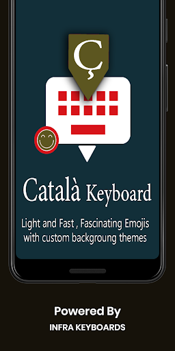 Android application Catalan English Keyboard Infra screenshort