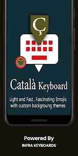 Catalan English Keyboard 2020 : Infra Keyboard 1