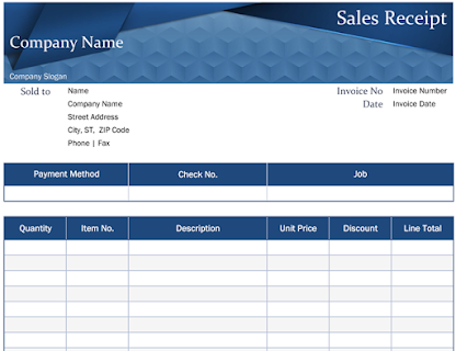 Receipts Templates