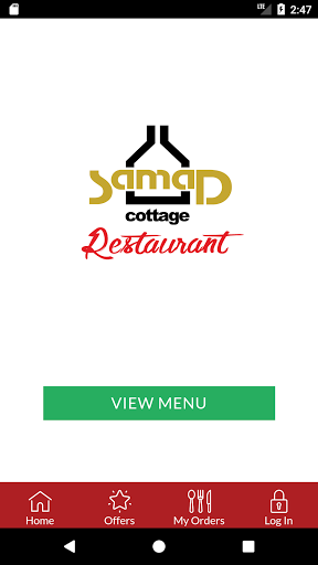 Android application Samad Cottage screenshort