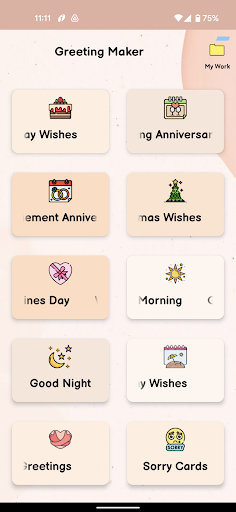 Android application Happy Diwali 2022 screenshort
