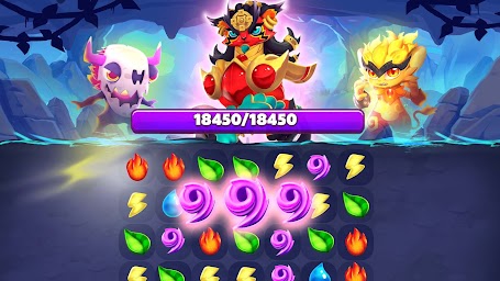 Monster Tales: Match 3 Puzzle