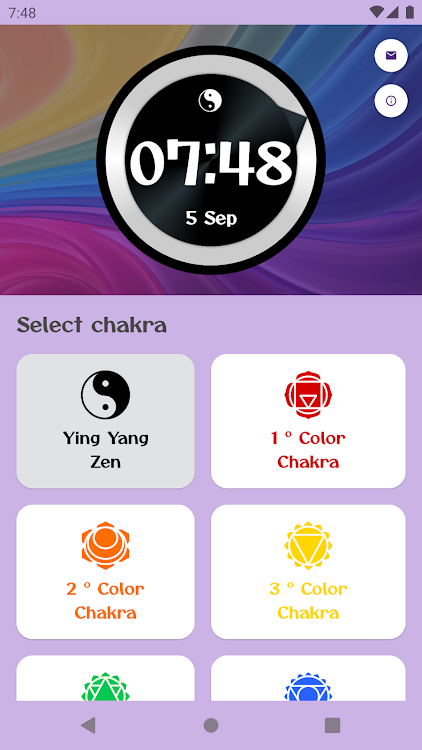 Chakras Watch Face - 4.7.0 - (Android)