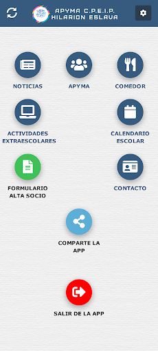 Android application APYMA Hilarión Eslava screenshort