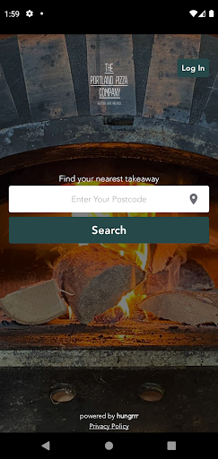 Android application The Portland Pizza Company screenshort