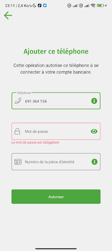 Android application RIC WALLET screenshort