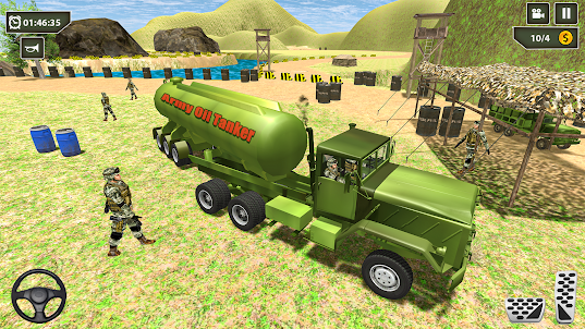 USA Oil Tanker Truck Games 3d