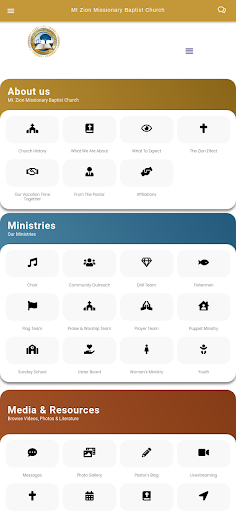 Mt Zion Missionary BC Screen 3