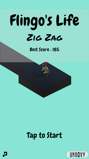 Android application Flingo - Zig Zag screenshort