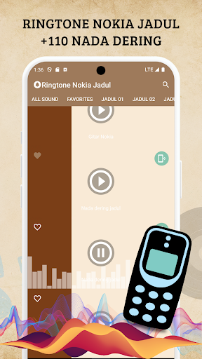 Android application Ringtone Nokia Jadul screenshort