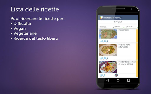 Ricette Italiane Screenshot 2 - AppWisp.com