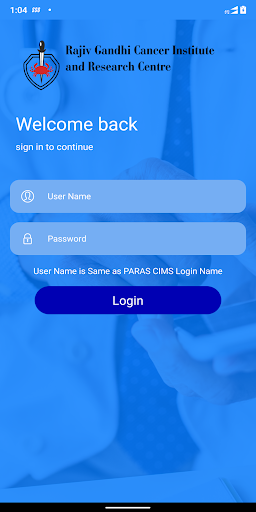 Android application RGCI@DOC screenshort