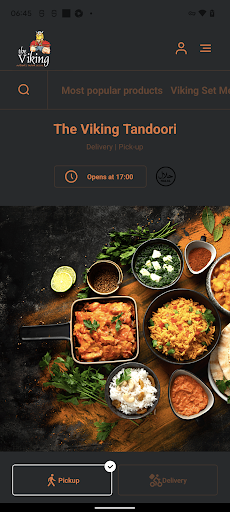Android application The Viking Tandoori Jarrow screenshort
