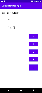 Calculator Boo App