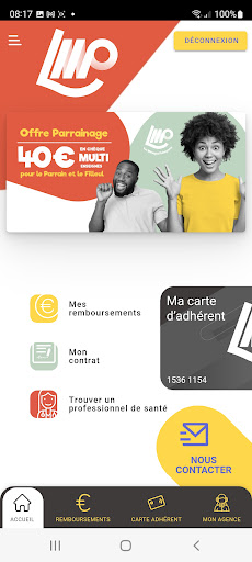 Mutuelle LMP Screen 3