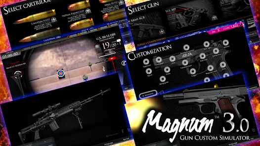 Captura de Pantalla 17 Magnum3.0 Gun Custom Simulator android