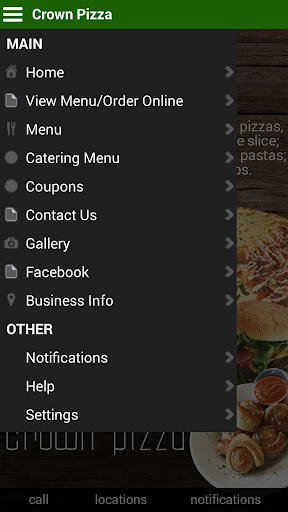 Crown Pizza Screen 2