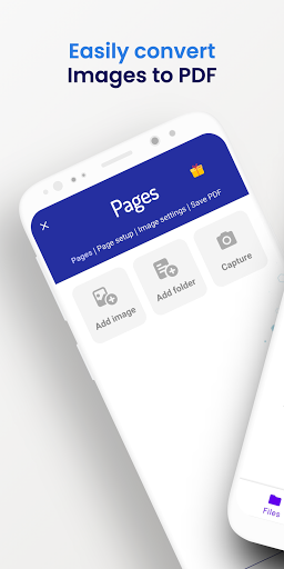 Android application JPG to PDF Converter screenshort