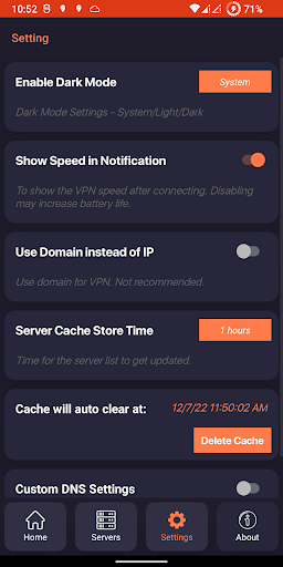 Trusty VPN - Gate VPN Servers Screen 3