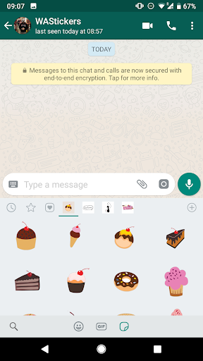 Cakes Stickers For WhatsApp Screen 3