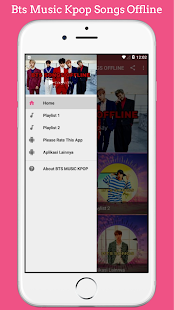 BTS MUSIC KPOP SONGS OFFLINE 1.0 APK screenshots 2