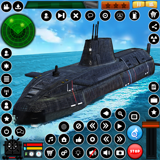 Submarine Navy Warships Battle