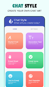 Chat Style : Text & Cool Fonts