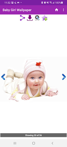 Baby Girl Wallpaper Screen 3