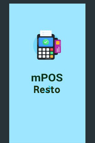 Android application mPOS Resto screenshort
