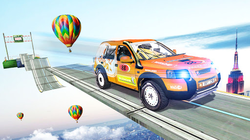 Android application Mega Ramp Impossible Car Stunt screenshort