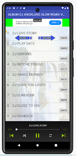 ALBUM DJ ANGKLUNG SLOW REMIX Screen 3