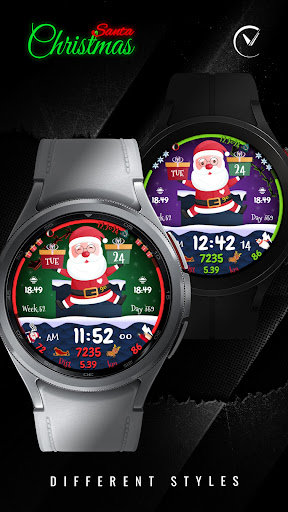 CHRISTMAS SANTA Watch Face screenshot 10