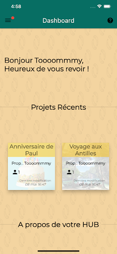 Android application PoyoWork screenshort