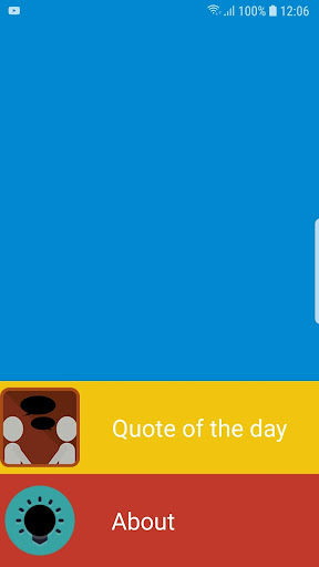 Android application Quote everyday screenshort