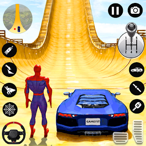 Imágen 7 Mega Ramps Car Racing Games android