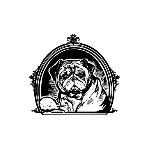 Hungry Pug Delivery logo