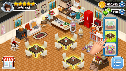 Cafeland - Restaurantspiel