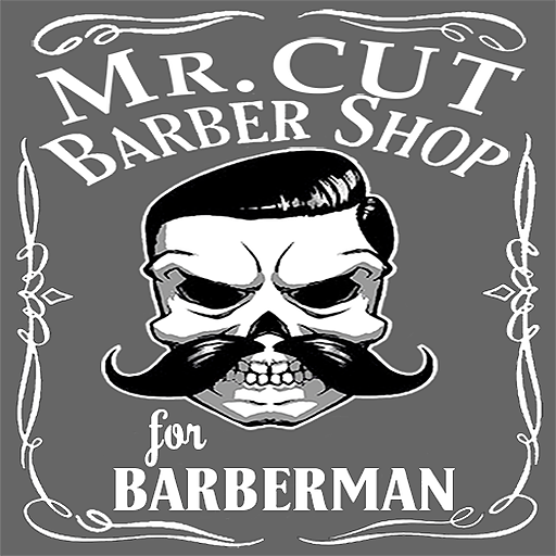 Mr.CUT Barberman logo