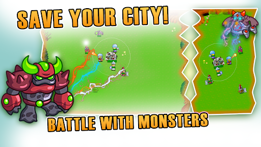 Android application Defense of the City screenshort