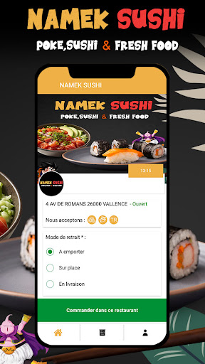 NAMEK SUSHI Screen 2