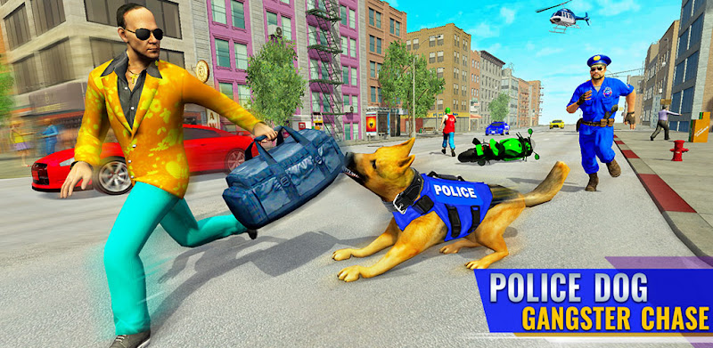 US Police Dog Crime Chase Shooting Games