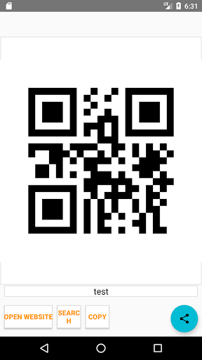 Simple QR code - Barcode Screen 2