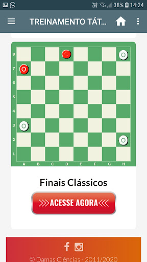 Damas Escola de Combinações Screen 3